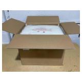 Woodspring Cane Base Ottoman Dark Walnut/Cream - Threshold Designed with Studio McGee