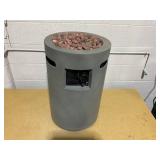 Threshold 25" Patio Deck Outdoor Tabletop Outdoor Propane Gas Fire Column Pit 30,000BTU