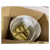 Floor Lamp with Marble Table - Threshold