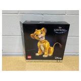 LEGO Disney Young Simba the Lion King Fan, Disney Collection, Creative Animal Figure Building Set