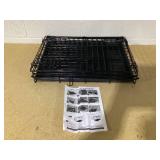 Vibrant Life Single-Door Folding Dog Crate with Divider