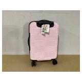American Tourister 20 Inch NXT Checkered Hardside Carry On Spinner Suitcase