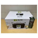 GreenPan Elite 8 - in -1 Programmable 6QT Electric Slow Cooker, Dishwasher Safe Lid & Removable Crock