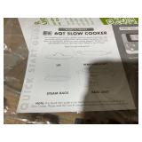 GreenPan Elite 8 - in -1 Programmable 6QT Electric Slow Cooker, Dishwasher Safe Lid & Removable Crock