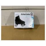 Derby Kids Beginner Roller Youth Skates Black 3-6 Unisex Quad 8 YR+