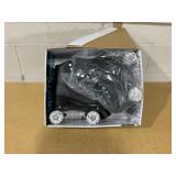 Derby Kids Beginner Roller Youth Skates Black 3-6 Unisex Quad 8 YR+