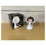 Zadro 11" W Max Bright Fluorescent Lighted Makeup Mirror