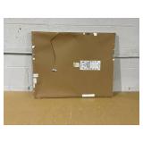 24" x 30" Colorful Collage by Amira Rahim Framed Wall Canvas - Threshold: Modern Abstract Digital Art, Polystyrene Frame