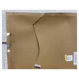 24" x 30" Colorful Collage by Amira Rahim Framed Wall Canvas - Threshold: Modern Abstract Digital Art, Polystyrene Frame