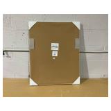 24" x 30" Colorful Floral Framed Canvas Natural - Threshold