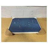 24"x30" Ocean Surf Framed Canvas - Threshold designed with Studio McGee