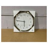 20" Brass Analog Circular Wall Clock - Hearth & Hand with Magnolia