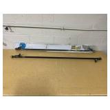 Twist and Shout Easy Install Curtain Rod - Room Essentials 48"-84"