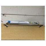 Twist and Shout Easy Install Curtain Rod - Room Essentials 48"-84"