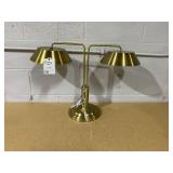 Brass Double-Shaded Table Lamp - Hearth & Hand with Magnolia