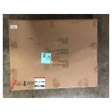 StyleWell Medium Rectangle Black & Gold Modern Accent Mirror (32 in. H x 24 in. W)  Customer Returns See Pictures