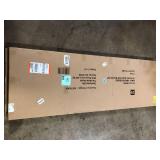 Hampton Bay 6 ft. L x 25 in. D Unfinished Hevea Solid Wood Butcher Block Countertop With Square Edge  Customer Returns See Pictures