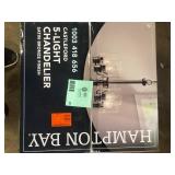 Hampton Bay Castleford 5-Light Oil Rubbed Bronze Transitional Classic Chandelier for Dining Areas with No Bulbs Included Customer Returns See Pictures