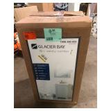 Glacier Bay 19 in. Single Sink Pearl Gray Bath Vanity with White Cultured Marble Top (Assembled) Customer Returns See Pictures