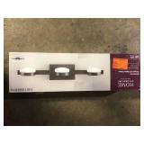 Home Decorators Collection Montrose 23.75 in. 3-Light Contemporary Bronze Dimmable Bathroom Vanity Light with Etched Glass Shade Customer Returns See Pictures