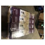 8 Boxes of Home Decorators Collection Virgil Island Oak 12 mm T x 8 in. W Waterproof Laminate Wood Flooring (15.9 sqft/case)Customer Returns See Pictures
