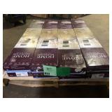 8 Boxes of Home Decorators Collection Virgil Island Oak 12 mm T x 8 in. W Waterproof Laminate Wood Flooring (15.9 sqft/case)Customer Returns See Pictures