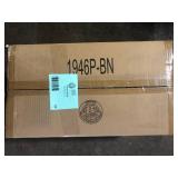 Cayden 6.5 in 1-Light Brushed Nickel Shaded Pendant Light with Clear Plus Etched Opal Glass Shade, No Bulbs Included Customer Returns See Pictures