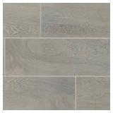 34 Boxes of TrafficMaster Glenwood Fog 7 in. x 20 in. Ceramic Floor and Wall Tile (392.04 sq. ft. / pallet)  Customer Returns See Pictures