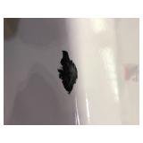 Bootz Industries Aloha 60 in. x 30 in. Soaking Bathtub with Left Drain in White Damaged  Customer Returns See Pictures