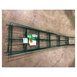 6 Pieces of Vigoro 72 in. H Ivy Green Metal Trellis Customer Returns See Pictures