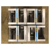 Lot of Defiant Tonebridge Matte Black Bed/Bath Door Lever with Square Rose Customer Returns See Pictures