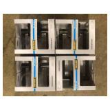 Lot of Defiant Tonebridge Matte Black Bed/Bath Door Lever with Square Rose Customer Returns See Pictures