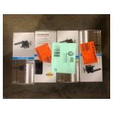 Lot of Defiant Tonebridge Matte Black Bed/Bath Door Lever with Square Rose Customer Returns See Pictures