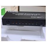 Kanex Pro® 4x1 HDMI Switcher with Digital Audio & 4K