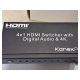 Kanex Pro® 4x1 HDMI Switcher with Digital Audio & 4K
