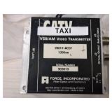 CATV VSB/AM Video Transmitter with Wilson 75-Ohm Wide-Band Splitter + Power Cord | 5 Channel Multimode and 10 Channel Singlemode Fiber Optic Link