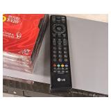 LG DVD/VHS Player with Remote Control and (3) Maxell High Grade T120 VHS Blank Tapes V194H
