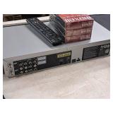 LG DVD/VHS Player with Remote Control and (3) Maxell High Grade T120 VHS Blank Tapes V194H