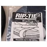 Lot of (3 Rolls) Rip-Tie WrapStrap Plus Strapping - (2) 1/2"x75