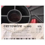 Lot of (1 Partial Spool) Cerrowire 14AWG Wire | 600 Volts