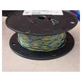 Lot of (1 Partial Spool) CCW-F-1/24 S1000 BL-Y/Y-BL Cross Connect Electrical Wire