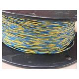 Lot of (1 Partial Spool) CCW-F-1/24 S1000 BL-Y/Y-BL Cross Connect Electrical Wire