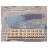 (2) RCA Quad Compression Kits VHC145KITN and (1) Parts Organizer with Extra Connectors