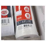 Office Depot Office Supplies - (1) 3-count 1-ply Bond Paper Rolls, (1) 8-count 1-ply Pre-Printe Thank You Paper Rolls, (1) box Small Binder Clips 144-ct