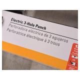 Bostitch® Electric 3-hole Paper Pung