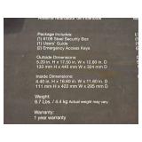 Honeywell Steel Laptop Security Box (Black)