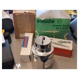 Paasch Remote Feeder Air Eraser Air Brush + Spray Gun with Box of Air Eraser Compound