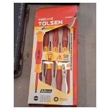 Vdeline Tolsen Insulated Precision Screwdriver Set 7-piece