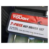 Hypertough Nut Driver Set | SAE 3/16"-1/2" 7-piece