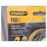 Wood Working Hand Tools - Stanley RB5 Block Plane, Excel 6-pcs Carving Tool Set Size 6-1/2"